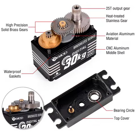 10 best sales servo waterproof - №10