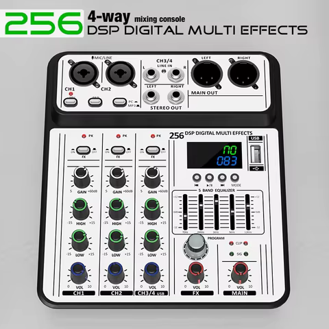 10 best sales audio mixer 4 channels - №7