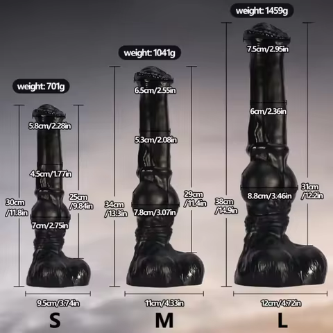 Huge Horse Dildo Anal Plug Animal Penis Vaginal Masturbation Stimulator Prostate Massage Anus Dilator Sex Toys Women Men Lesbian 12 best sales dildo double horse - №12