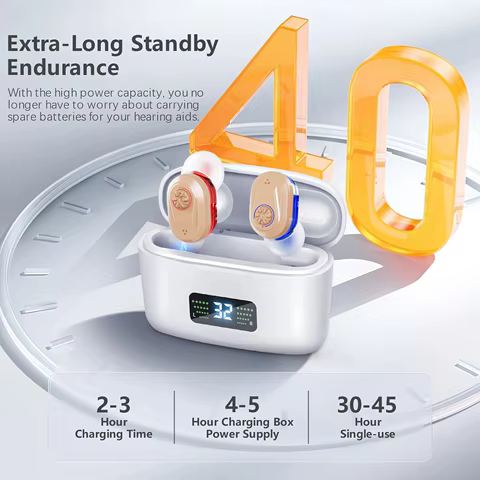 10 best sales rechargeable hearing aid - №3
