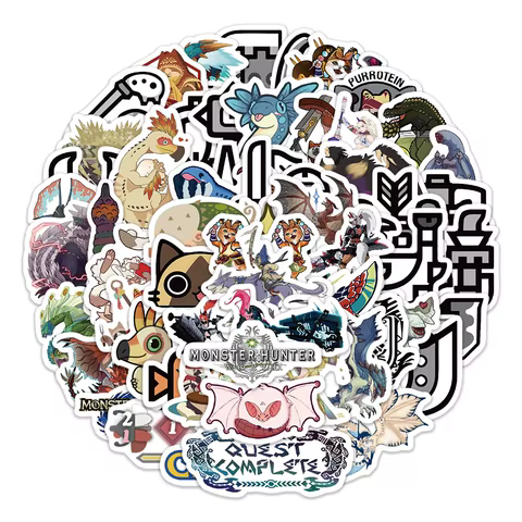 6 best sales monster hunter sticker - №6