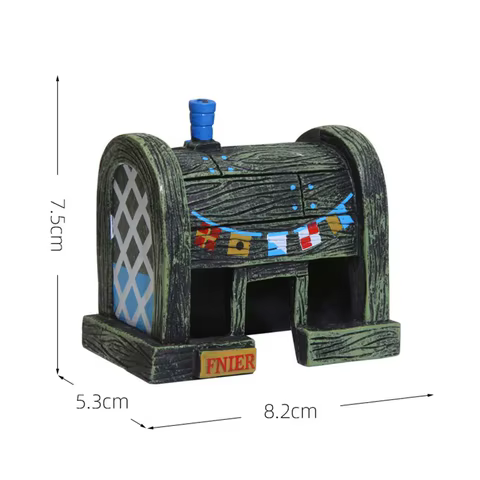 10 best sales spongebob aquarium decoration - №10