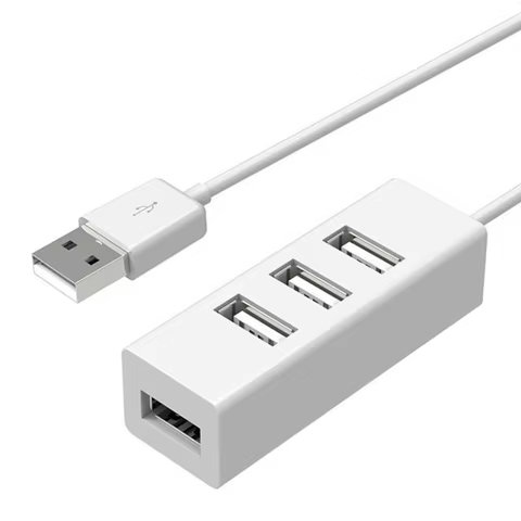 Mini 4-Port USB HUB USB Spliter Hub Adapter High Speed Hub USB 2.0 Splitter Converter All In One For PC Computer Accessories 8 best sales usb hub power - №8