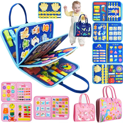 10 best sales baby busy book - №6
