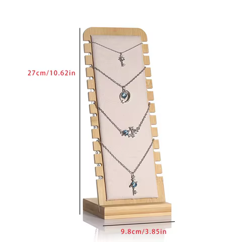 10 best sales bamboo jewelry display - №1