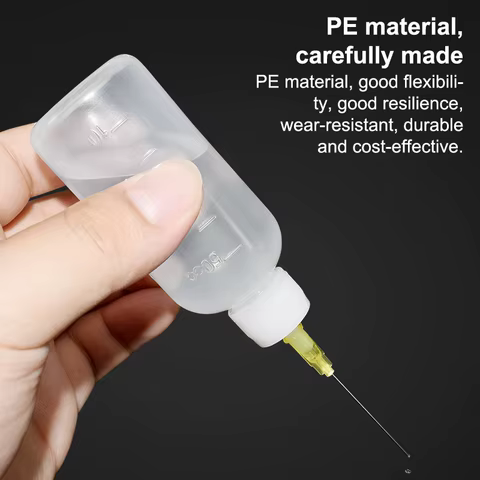 50ML Plastic Liquid Alcohol Bottle For Dispenser Rosin Solder Flux Paste For Phone PCB Cleaning Welding Repair Tools 10 best sales ipod nano 3 - №6