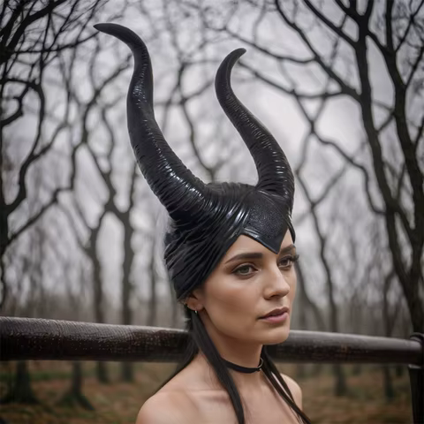 8 best sales devil horn hat - №1