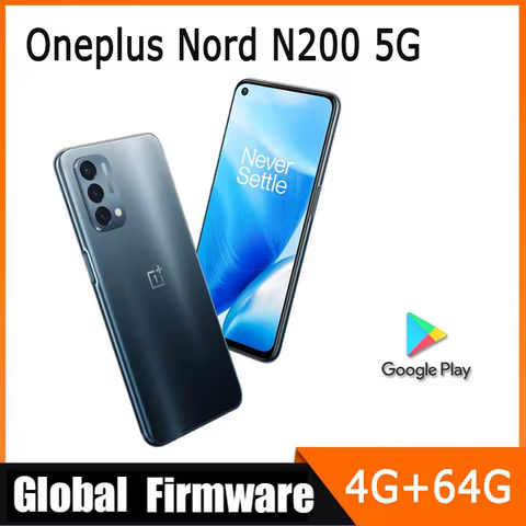 Oneplus Nord N200 5G SmartPhone 6.49inch Battery capacity 5000mAh CPU Qualcomm Snapdragon 480 13MP Camera full screen used phone 12 best sales vkworld phones - №9