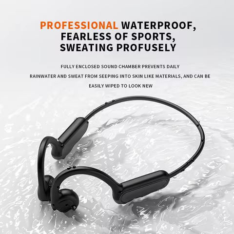 Xiaomi Mijia Real Bone Conduction Sport Headphone Wireless Earphone Bluetooth-Compatible Headset Hands-free with Mic for Running 10 best sales hearing aid bone conduction - №1