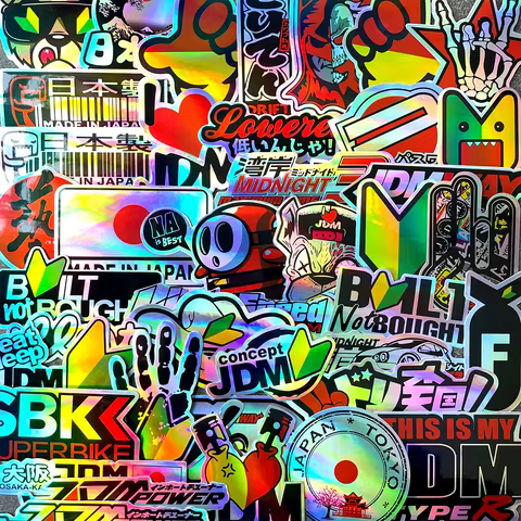 8 best sales jdm decals - №8