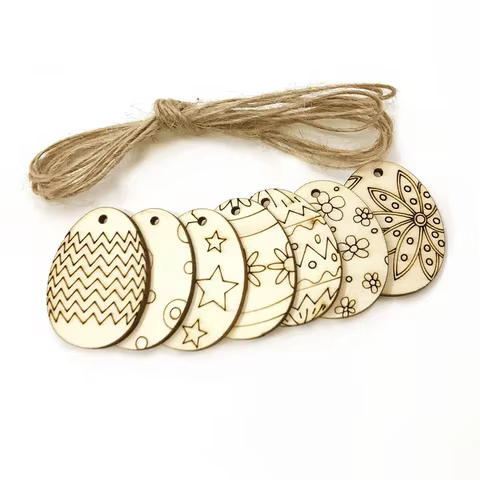 10 best sales wooden tag - №7