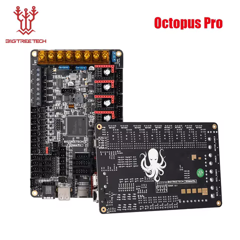 BIGTREETECH Octopus PRO V1.0 /V1.1 Motherboard On-Board TMC2209 Raspberry Pi Control Board VS Ender3 V2 For 3D Printer Klipper 10 best sales bigtreetech octopus - №3