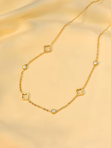 6 best sales van cleef and arpels inspired necklace - №2