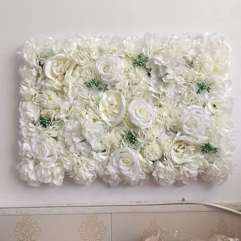 10 best sales flower wall panels - №9