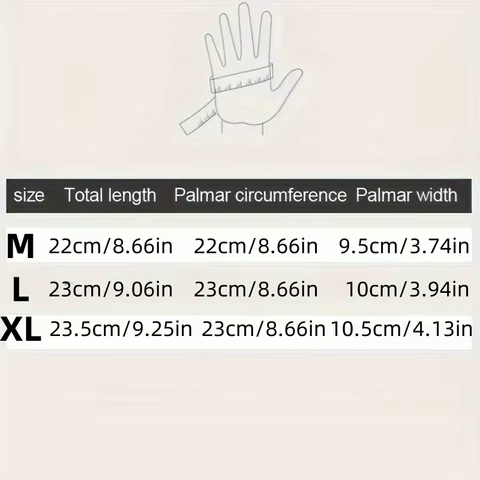 Winter Gloves For Men Waterproof Windproof Cold Gloves Snowboard Motorcycle Riding Driving Warm Touchscreen Zipper Glove 10 best sales winter gloves men - №7