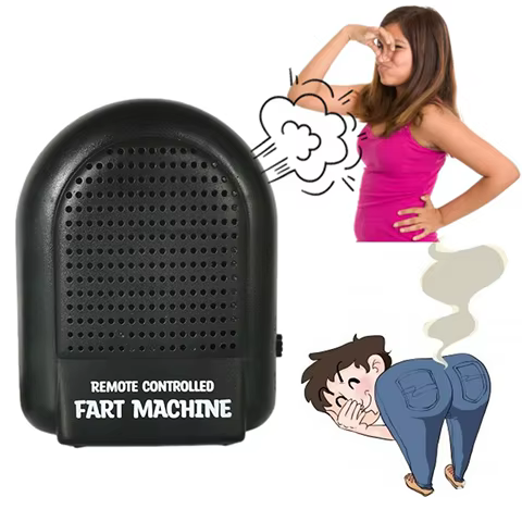 Electronic Fart Sound Machine Remote Control Prank Noise Maker RC Farting Box For Trick Spoof Gifts For Christmas Funny Presents 10 best sales fart machine remote control - №9