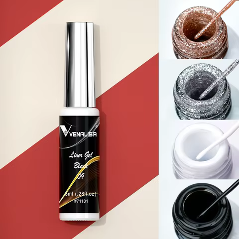8ml VENALISA Liner Gel White Line French Nail Gel Polish 21 Colors Soak Off UV/LED Painting Gel Beautiful Semi Permanent Varnish 12 best sales vanelisa gel polish - №10