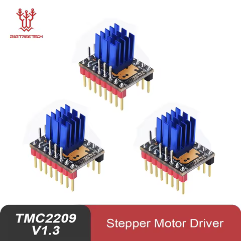 BIGTREETECH TMC2209 V1.3 Stepper Motor Driver UART VS TMC2208 TMC2130 3D Printer Parts For Octopus V1.1 SKR 2 Board Ender 3 V2 10 best sales bigtreetech octopus - №1