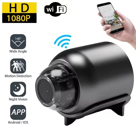 NEW HD 1080P Wireless Wifi Camera Indoor Surveillance Night Vision Camera Mini Camera Safety Security Surveillance Baby Monitor 10 best sales slme - №1