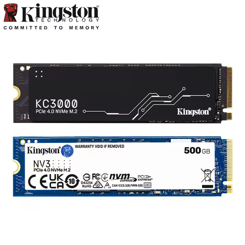 Kingston NV3 SSD NVMe M2 PCIe M.2 2280 250GB 500GB 1TB Internal Solid State Drive 512GB KC3000 Hard Disk For PC Laptop Desktop 10 best sales sdd kingston - №10