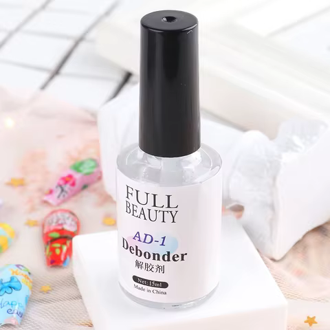 15ml Nail Glue Remover False Nail Tips Debonder Removing Gel Rhinestone Fake Press On Nails Fast Dissolve Liquid Manicure Tools 12 best sales debonder - №1