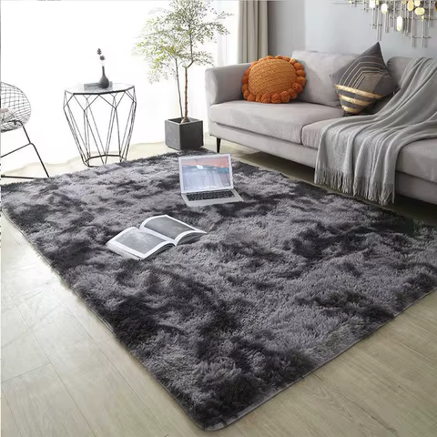 Plush Carpet For Living Room Sofa Floor Cushions Modern Soft Fluffy Home Rug For Children's Bedroom Play Carpet Christmas Gifts 10 best sales throw rug - №2