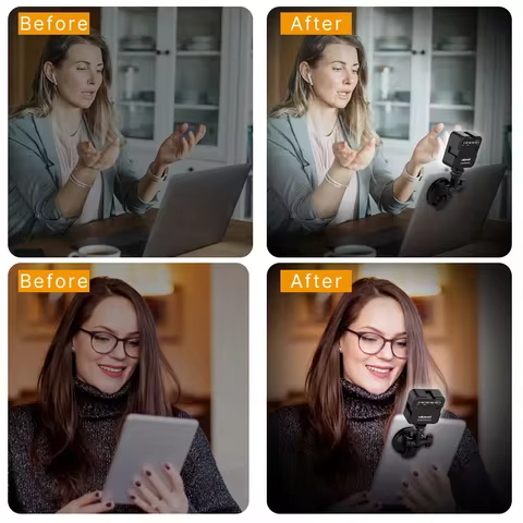 Ulanzi VL49 6W Mini Vlog LED Fill Light White 2000mAh 5500K Zoom Lighting Photographic Lighting Video Phone Selfie Fill Lamps 7 best sales yingtai phone - №5