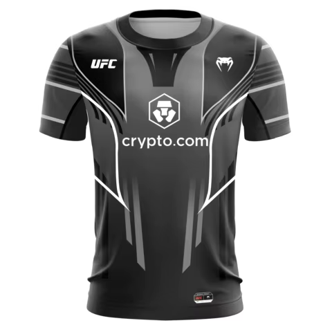 2025 Summer New Hot Selling Men's UFC Boxing Fighting Competition Casual Breathable Fashion Quick Drying T-shirt Short Sleeve 8 best sales ufc accessories - №6
