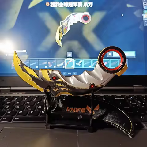 Valorant Weapon Champions Karambit Claw knife Game Peripheral 16cm Metal Sword Weapon Model Accessories Ornaments Gifts Toys 10 best sales knife valorant - №7