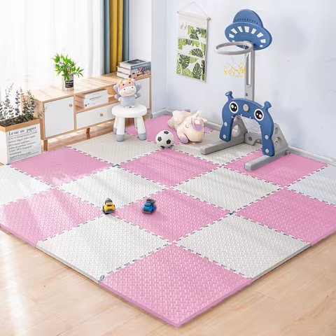 16PCS Baby Play Mats EVA Foam Puzzle Mat Children Room Activities Mat For Baby Interlock Floor Carpet 30*30CM 12 best sales carpet squares tiles - №4