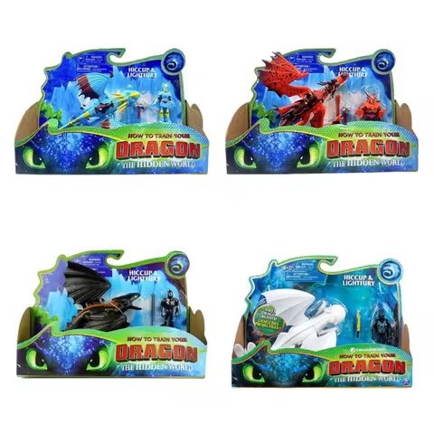 Hot New Toothless Light Fury Original Action Figure Cartoon How To Train Your Dragon Genuine Anime Figure Festival Birthday Gift 10 best sales how to train a dragon - №10