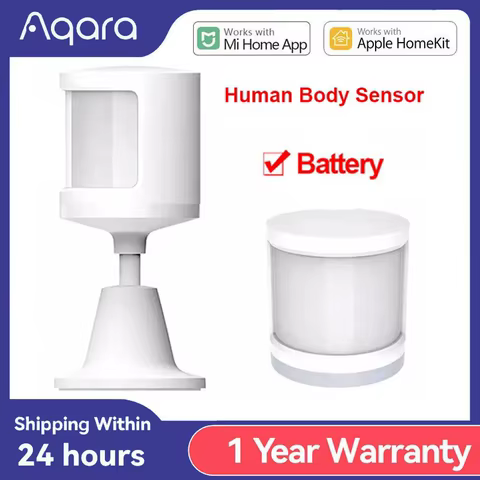 Aqara Motion Sensor Smart Human Body Sensor body Movement Wireless ZigBee wifi Gateway Hub Smart Home For Xiaomi Mijia Mi home 10 best sales aqara presence sensor - №5