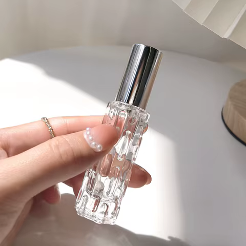 1pc-10ml glass perfume spray bottle Aluminum spray head perfume dispenser bottle press empty bottle 8 best sales probott water bottle cap - №3