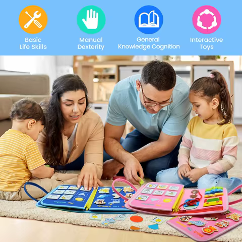 10 best sales baby busy book - №6