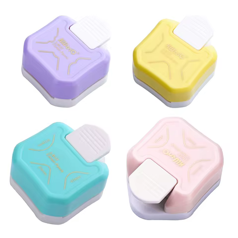 KW-trio 3-in-1 Corner Rounder Punch R4/R7/R10mm Round Corner Trimmer Cutter for Card Photo Paper Laminating Pouches 10 best sales corner punch - №9