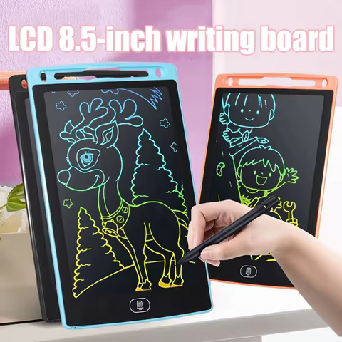 LCD Writing Tablet Drawing Board Kids Graffiti Sketchpad Toys Handwriting Blackboard Magic Drawing Board Toy Gift for Children 10 best sales kids blackboard - №7