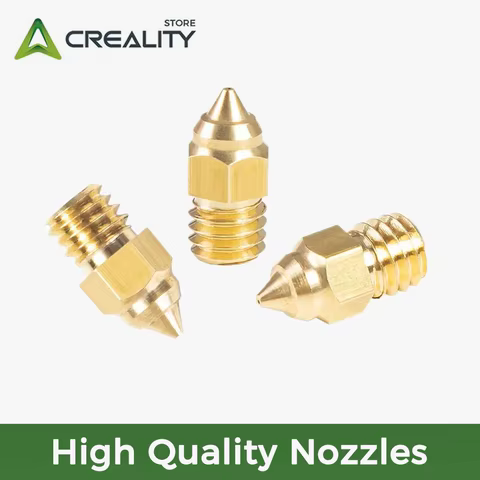 Creality 5Pcs/Set 0.2/0.4/0.6/0.8/1.0mm Hotend Extruder Brass Nozzles 3d Printer Accesoires 10 best sales k2s - №5