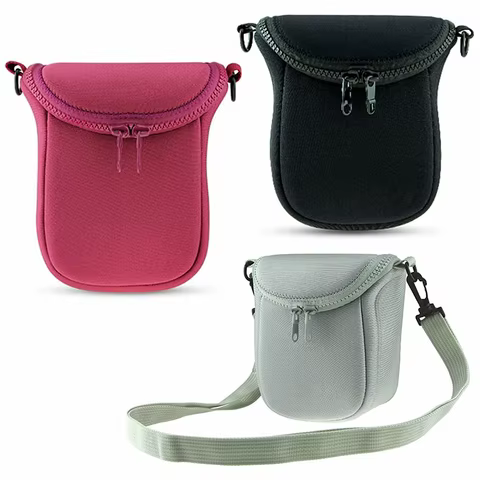 Neoprene Camera Bag Inner Case For Sony ZV-E10 II ZVE10 A6400 A6300 A6100 A6000 A5100 A5000 NEX-6 NEX-7 w/16-50mm Lens RX1 RX1R 8 best sales cage for sony a5100 - №4