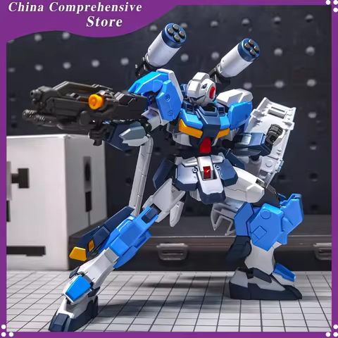 G-Line Assault Armor Standard Type HGUC 1/144 RX-81AS Mech Assembly Model Kit Action Figures Doll Children's Toys Ornament Gift 12 best sales joy toy mech - №12