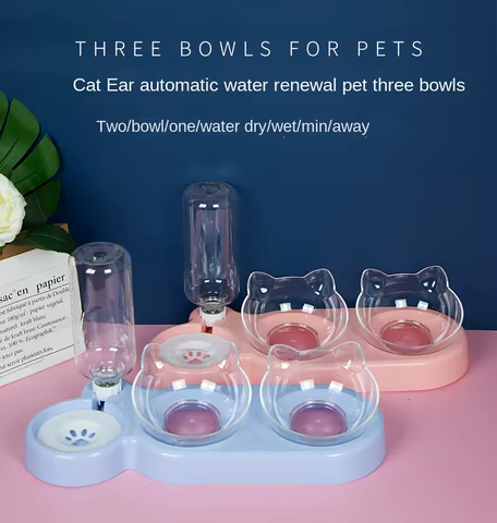 8 best sales cat food bowls - №4