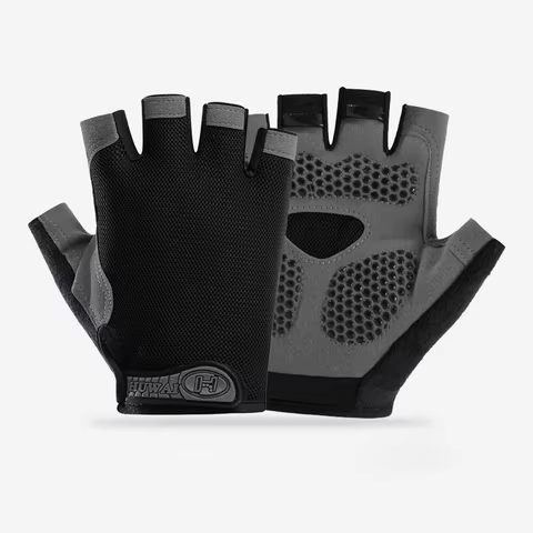 Gym Gloves Fitness Training Fingerless Men Women Bodybuilding Exercise Sports Gloves for Cycling Bicycle Anti Slip Breathable 12 best sales giant ride control - №10