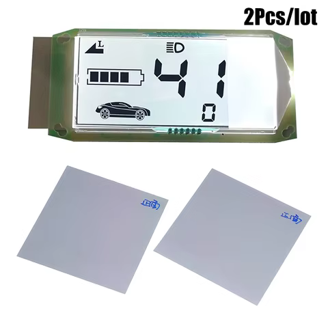 2Pcs 9*9CM Universal LCD Polarized Film Electric Vehicle Image Display Screen Polarizer Film For Watch Battery Car Cell Phone 10 best sales lcd polarizer film - №8