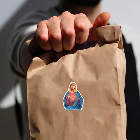 16 Taylor Swift Jesus Stickers for Laptops, Water Bottles, Bags, Phone Casesanime theme sticker for car, motorcycle, computer, 6 best sales taylor swift patches - №5