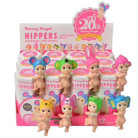Sonny Angel Blind Box Hippers 20th Anniversary Animal Series Anime Figures Ornaments Dolls Fans Toy Set For Kids Gift 12 best sales toy for boy - №1
