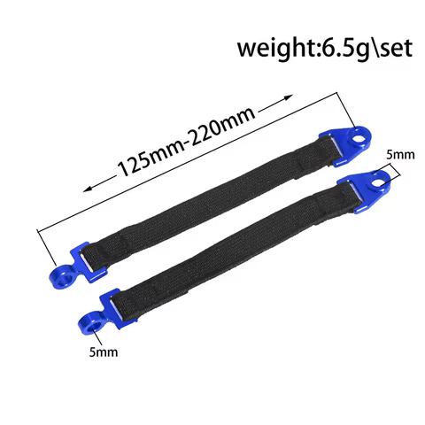 Rear Shock Limit Strap 108mm 8548 For TRAXXA 1/7 UDR-85076-4 Traxxas UDR Parts Traxxas UDR Body 10 best sales traxxas body - №10