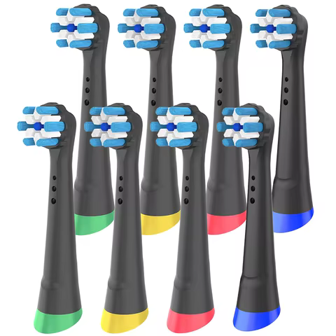 Replacement Toothbrush Brush Heads Compatible with Oral B iO Electric Toothbrush 2 3 4 5 6 7 8 9 10 Series Electric Toothbrushes 6 best sales replacement teeth - №6