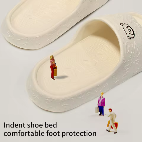 Non-slip Slippers Female Outer Wear 2024 New Bathroom Bathroom Indoor Home Sandals Female Summer Eva 12 best sales mudcloth - №8