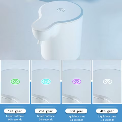 Automatic Soap Dispenser Soap Foam Dispenser Smart Sensor Soap Dispenser Contactless USB Charging 350ml Hand Sanitizer Machine 8 best sales soap maker - №2