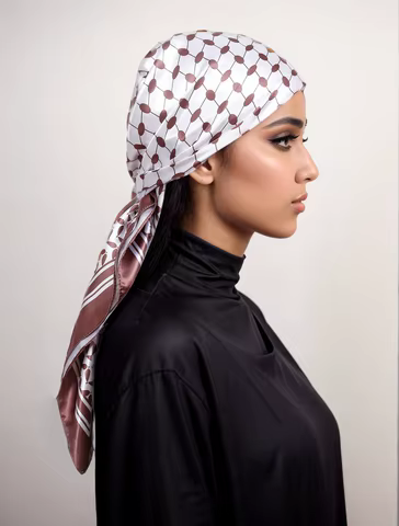 10 best sales palestine scarf keffiyeh - №6