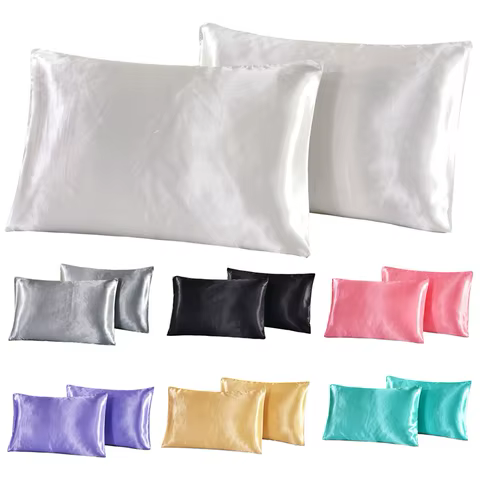 8 best sales satin pillowcases - №6